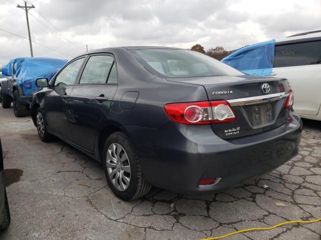2T1BU4EE2CC769862 - 2012 TOYOTA COROLLA BASE GRAY photo 3