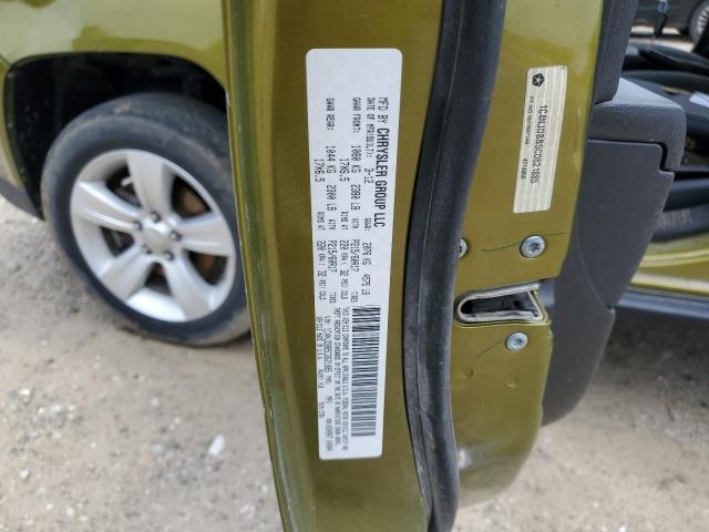 1C4NJDBB5CD621885 - 2012 JEEP COMPASS SPORT მწვანე ფოტო 13