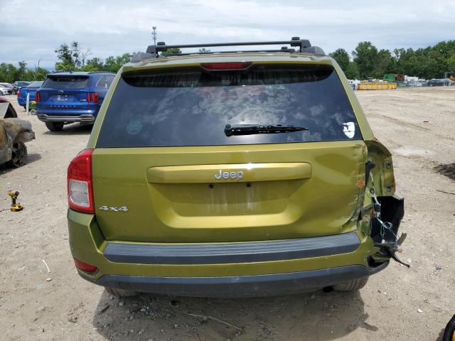 1C4NJDBB5CD621885 - 2012 JEEP COMPASS SPORT მწვანე ფოტო 6