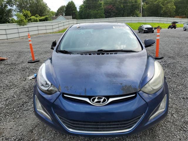 5NPDH4AE3GH684292 - 2016 HYUNDAI ELANTRA SE BLUE photo 5