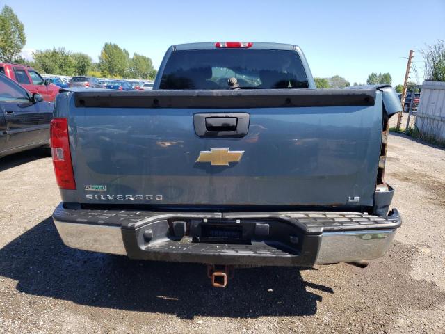 1GCSKREAXAZ124444 - 2010 CHEVROLET SILVERADO K1500 LS BLUE photo 6