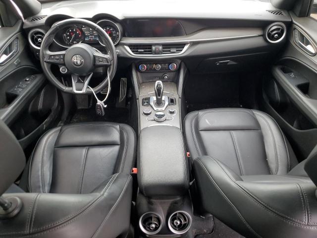 ZASPAKBNXN7D38334 - 2022 ALFA ROMEO STELVIO TI WHITE photo 8