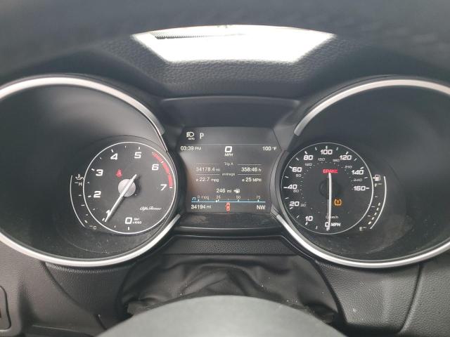 ZASPAKBNXN7D38334 - 2022 ALFA ROMEO STELVIO TI Ақ фото 9