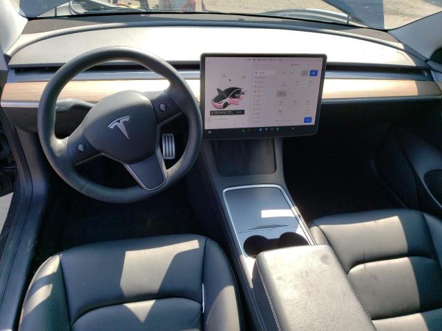 5YJ3E1EC0MF028959 - 2021 TESLA MODEL 3 Сірий фото 8