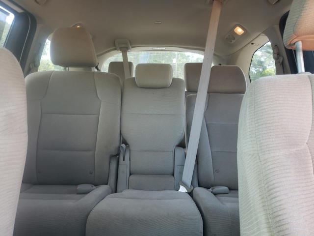 5FNRL5H40CB028213 - 2012 HONDA ODYSSEY EX WHITE photo 10