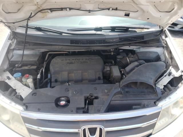5FNRL5H40CB028213 - 2012 HONDA ODYSSEY EX WHITE photo 12