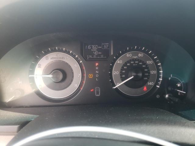 5FNRL5H40CB028213 - 2012 HONDA ODYSSEY EX WHITE photo 9