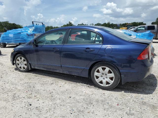 1HGFA16577L126768 - 2007 HONDA CIVIC LX BLUE photo 2