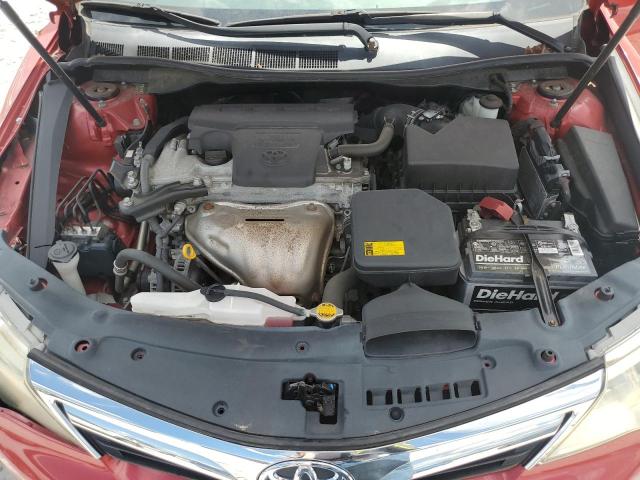 4T1BF1FK9CU516999 - 2012 TOYOTA CAMRY BASE RED photo 11