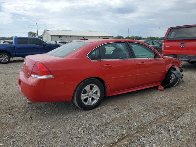 2G1WF5E34D1140113 - 2013 CHEVROLET IMPALA LS RED photo 3