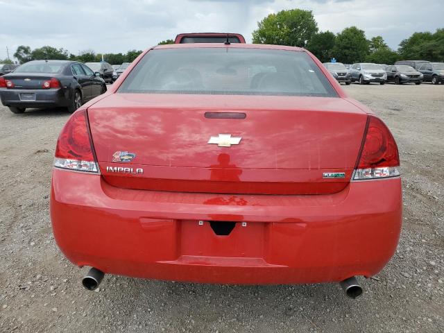 2G1WF5E34D1140113 - 2013 CHEVROLET IMPALA LS RED photo 6