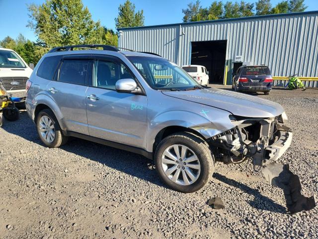 JF2SHADC4DG412433 - 2013 SUBARU FORESTER 2.5X PREMIUM SILVER photo 4