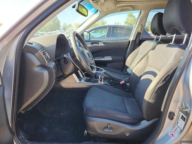 JF2SHADC4DG412433 - 2013 SUBARU FORESTER 2.5X PREMIUM SILVER photo 7