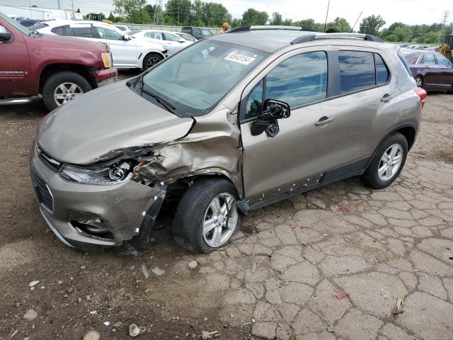 KL7CJLSB3MB329969 - 2021 CHEVROLET TRAX 1LT TAN photo 1