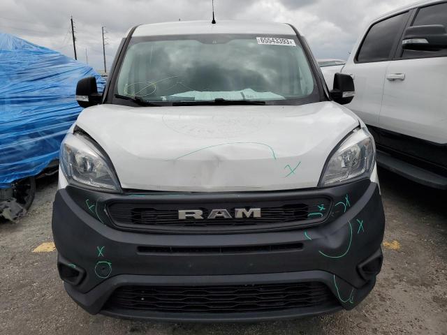 ZFBHRFAB0M6V29417 - 2021 RAM PROMASTER WHITE photo 5