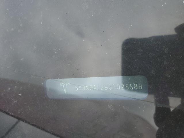 5YJXCAE29GF028588 - 2016 TESLA MODEL X RED photo 13