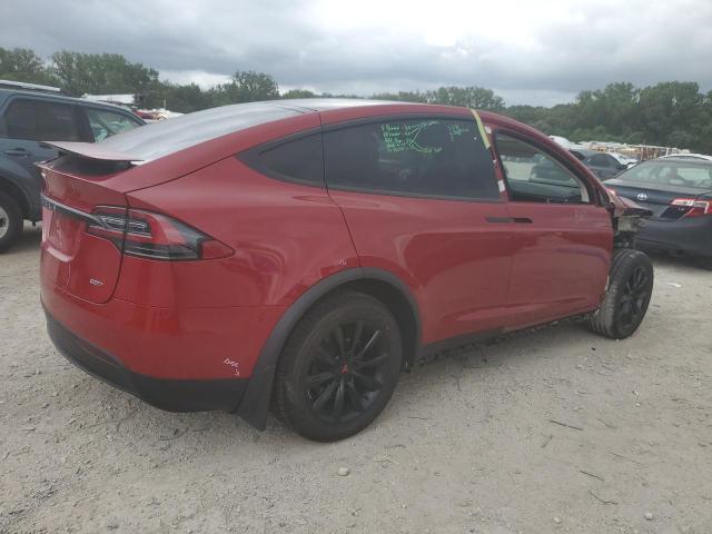 5YJXCAE29GF028588 - 2016 TESLA MODEL X RED photo 3