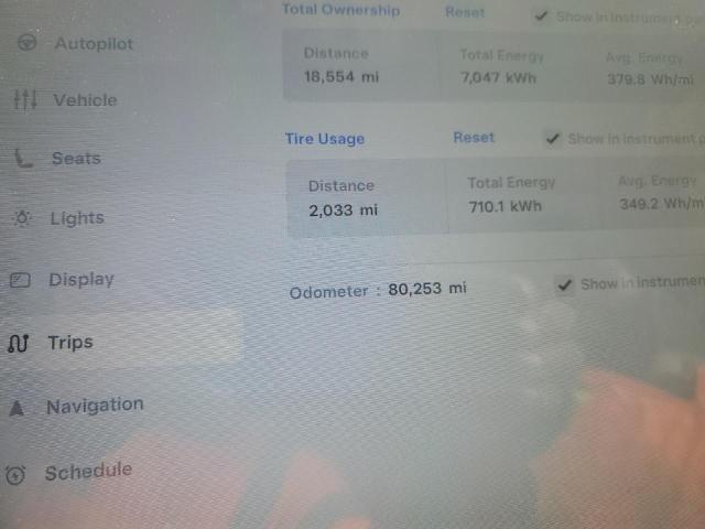 5YJXCAE29GF028588 - 2016 TESLA MODEL X RED photo 9