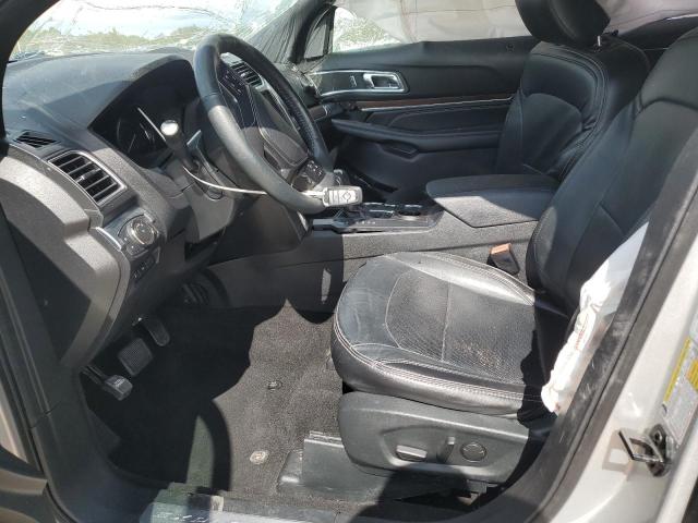 1FM5K7F83KGB16384 - 2019 FORD EXPLORER LIMITED Srebrny zdjęcie 7