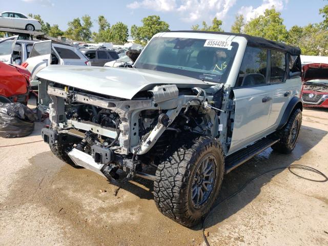 1FMDE5BH7NLB16431 - 2022 FORD BRONCO BASE GRAY photo 1