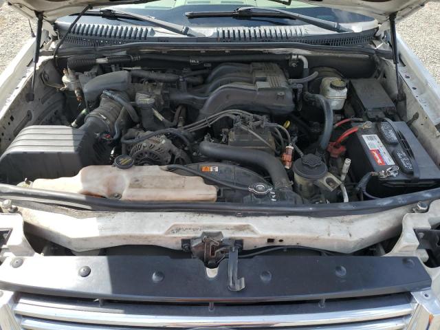 1FMEU6DE0AUA45559 - 2010 FORD EXPLORER XLT WHITE photo 12