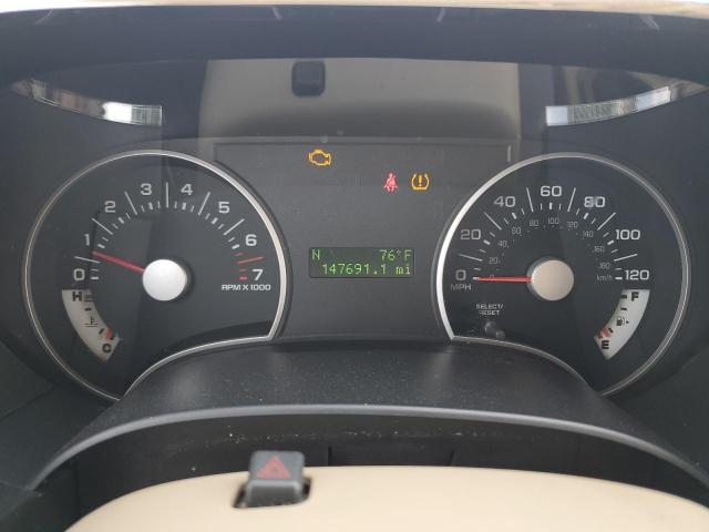 1FMEU6DE0AUA45559 - 2010 FORD EXPLORER XLT WHITE photo 9