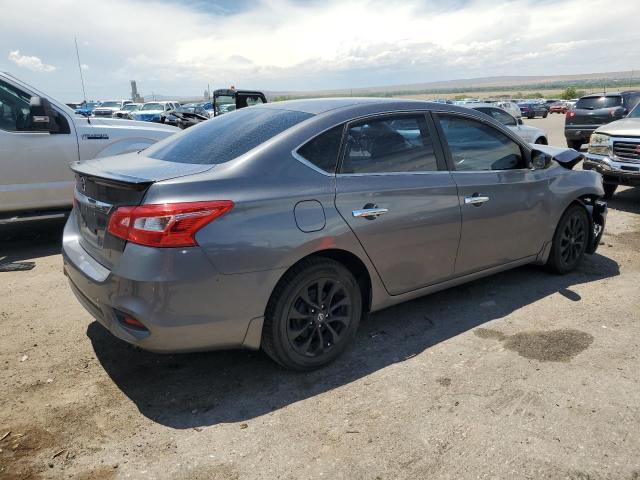 3N1AB7AP8JY334600 - 2018 NISSAN SENTRA S GRAY photo 3