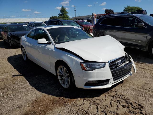 WAUCFAFR7DA062886 - 2013 AUDI A5 PREMIUM WHITE photo 4