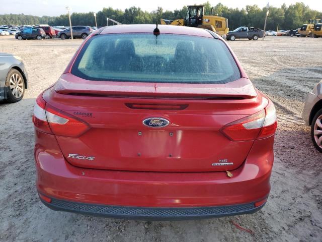 1FAHP3F29CL446665 - 2012 FORD FOCUS SE RED photo 6