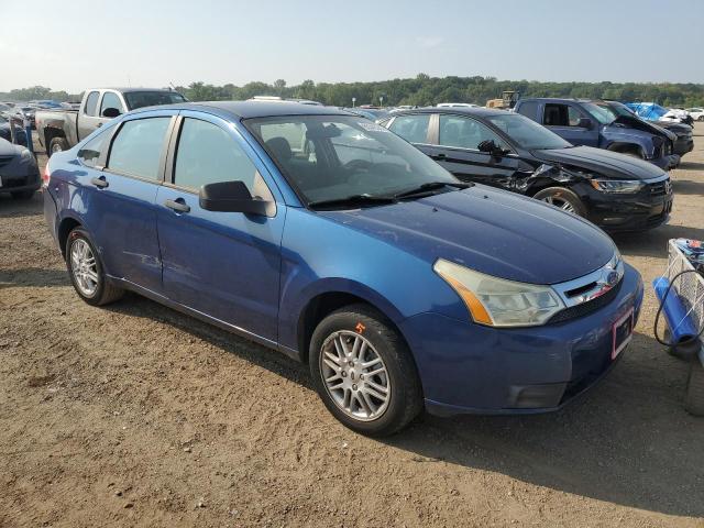 1FAHP35N39W109184 - 2009 FORD FOCUS SE BLUE photo 4