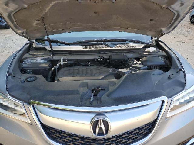 5FRYD4H42GB007614 - 2016 ACURA MDX TECHNOLOGY SILVER photo 12