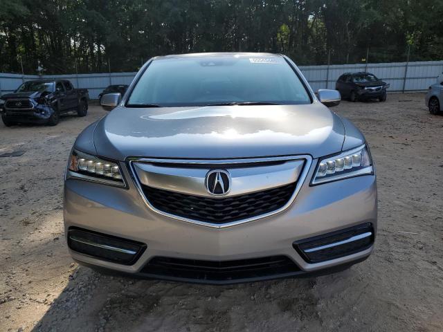 5FRYD4H42GB007614 - 2016 ACURA MDX TECHNOLOGY SILVER photo 5
