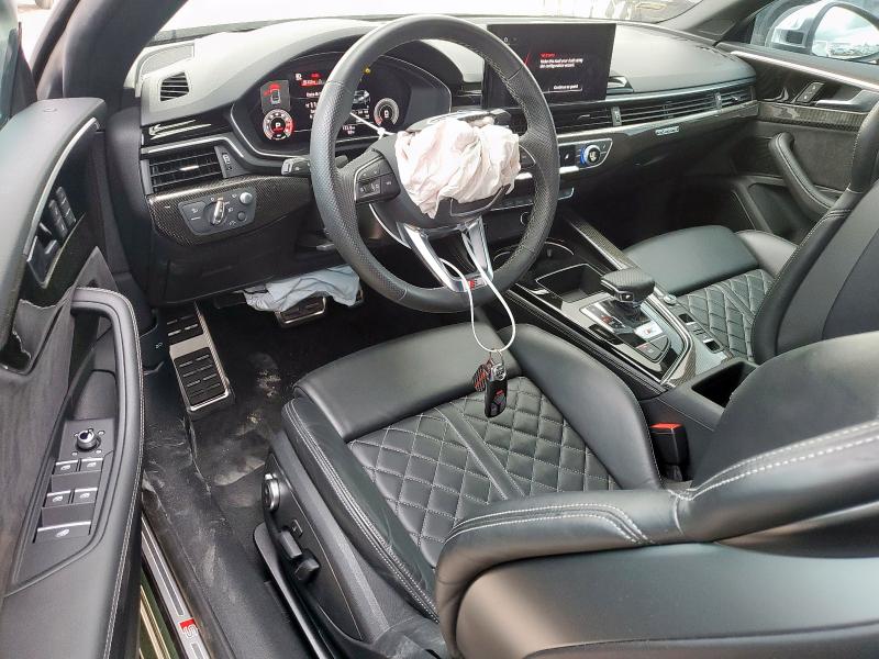 WAUY4GF55NN007682 - 2022 AUDI S5 PRESTIGE GREEN photo 8