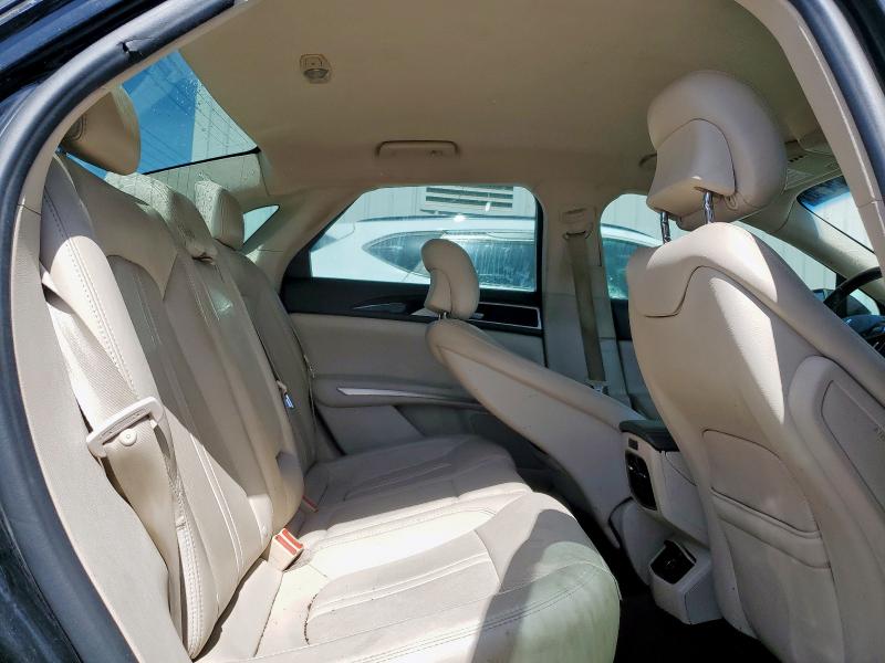 3LN6L2G9XGR618563 - 2016 LINCOLN MKZ BLACK photo 10