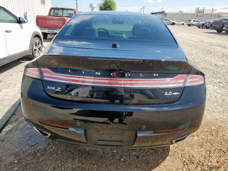 3LN6L2G9XGR618563 - 2016 LINCOLN MKZ BLACK photo 6