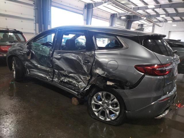 5GAEVCKW9MJ120357 - 2021 BUICK ENCLAVE AVENIR GRAY photo 2