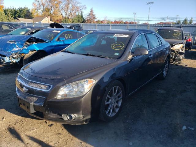 1G1ZE5E13BF361609 - 2011 CHEVROLET MALIBU LTZ შავი ფოტო 2