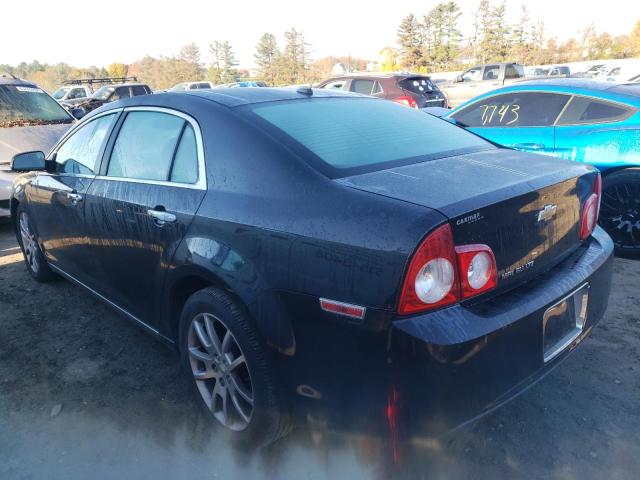 1G1ZE5E13BF361609 - 2011 CHEVROLET MALIBU LTZ შავი ფოტო 3