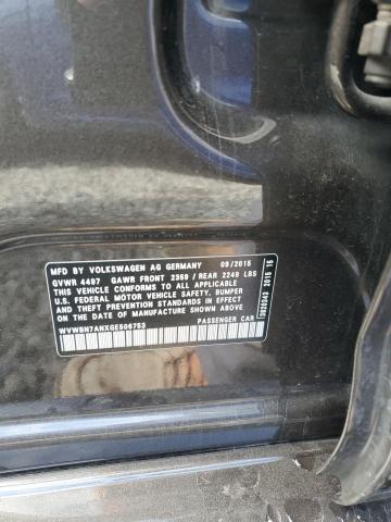 WVWBN7ANXGE506753 - 2016 VOLKSWAGEN CC BASE BLACK photo 12