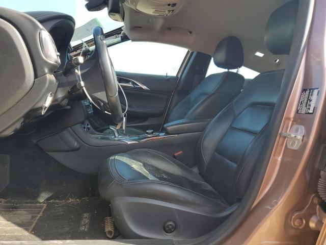SJKCH5CR2HA022548 - 2017 INFINITI QX30 BASE BROWN photo 7