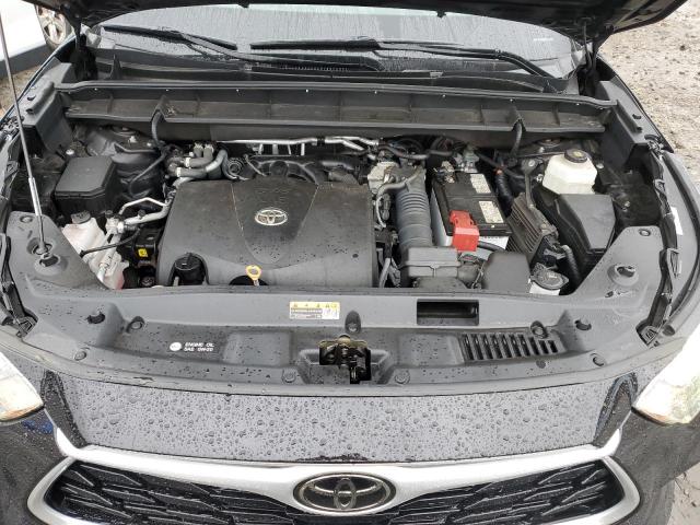 5TDHZRBH7NS175169 - 2022 TOYOTA HIGHLANDER XLE BLACK photo 12