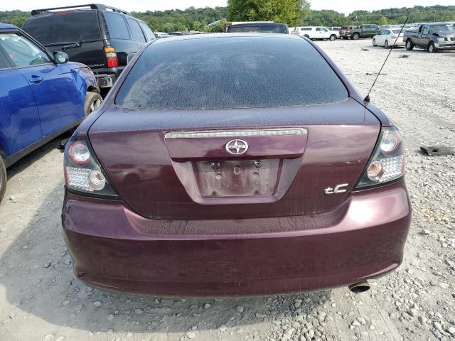 JTKDE177X60123382 - 2006 TOYOTA SCION TC ბურგუნდია ფოტო 6