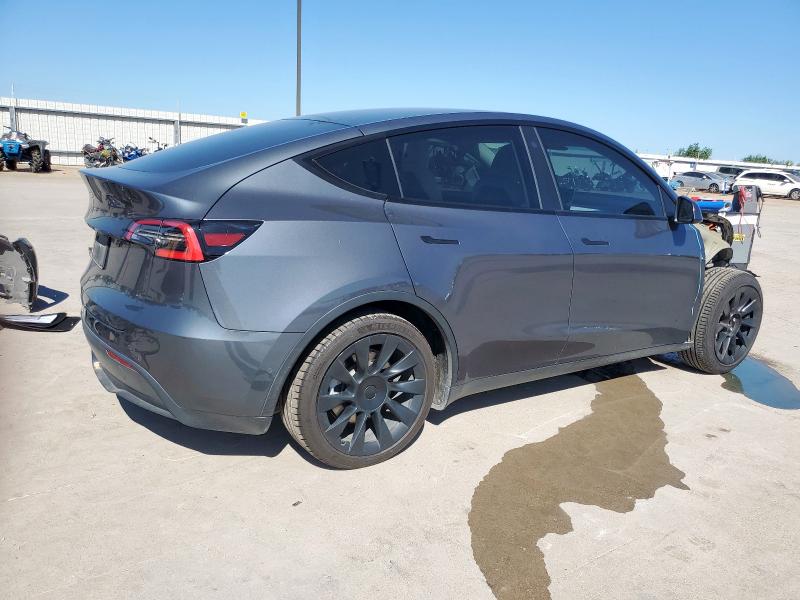 5YJYGDED9MF123157 - 2021 TESLA MODEL Y GRAY photo 3