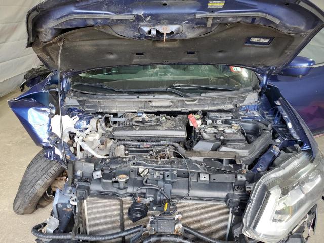 JN8AT2MV4JW323323 - 2018 NISSAN ROGUE S 蓝色 照片 12