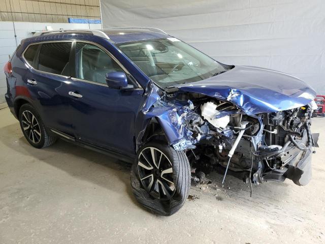 JN8AT2MV4JW323323 - 2018 NISSAN ROGUE S 蓝色 照片 4