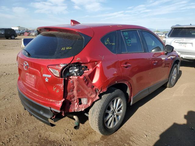 JM3KE4BY7G0865179 - 2016 MAZDA CX-5 SPORT RED photo 3