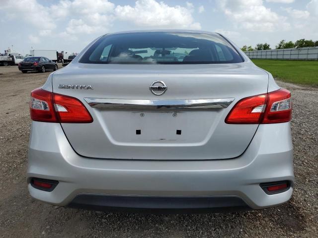 3N1AB7AP0HY374390 - 2017 NISSAN SENTRA S SILVER photo 6