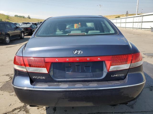 KMHFC46F96A055811 - 2006 HYUNDAI AZERA SE BLUE photo 6