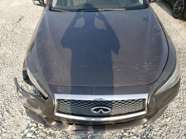 JN1BV7AP6EM688149 - 2014 INFINITI Q50 BASE GRAY photo 11