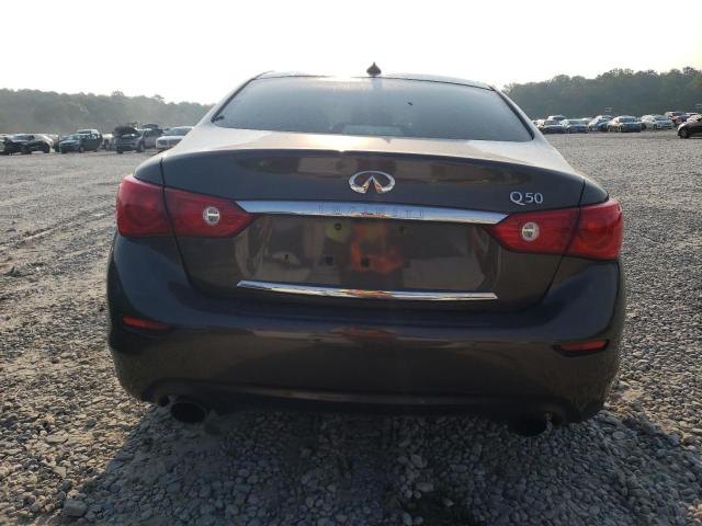 JN1BV7AP6EM688149 - 2014 INFINITI Q50 BASE GRAY photo 6